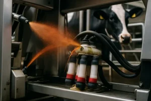 Waarom verdient melkrobotdesinfectie zoveel aandacht op een modern melkveebedrijf?